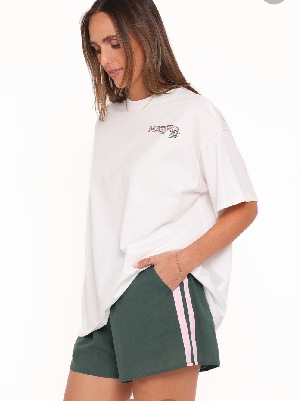 Petal & Pup Billie Matcha Tee and Shorts Set